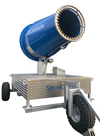 DUST SPRAY CANNON 2 MB Stand Alone Dust Spray Cannon in Oman Suppressor Arrestor