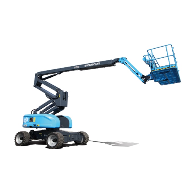 Diesel articulated boomlifts for rent in muscat