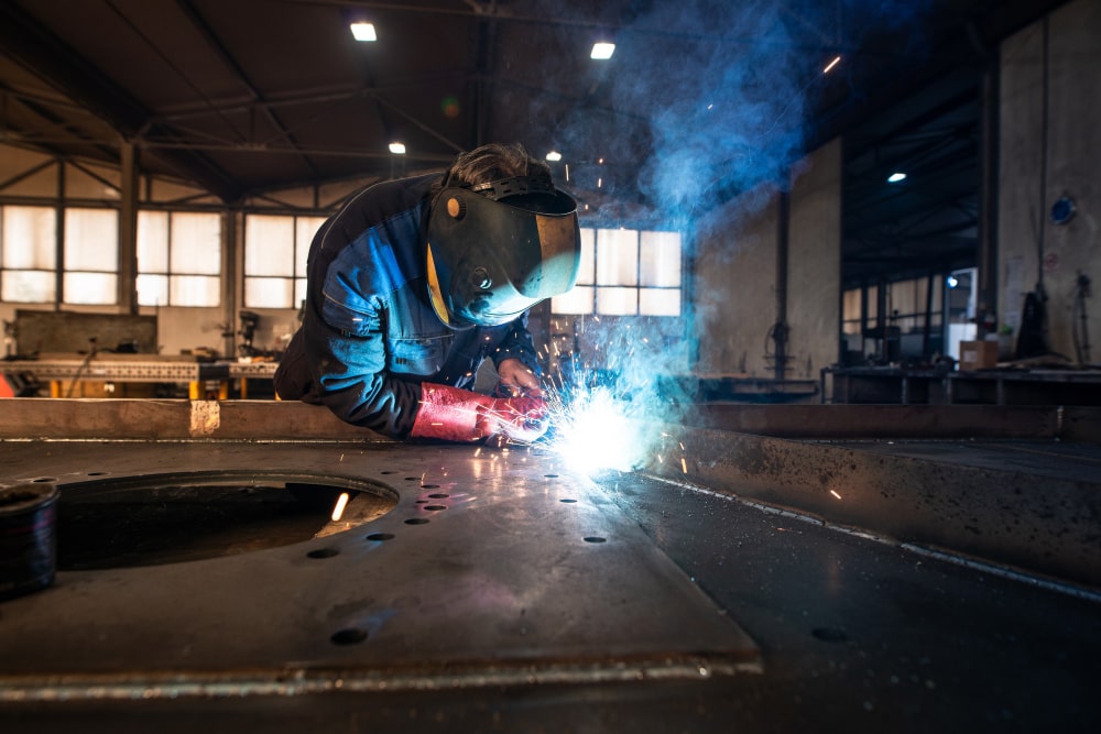 welding machine background