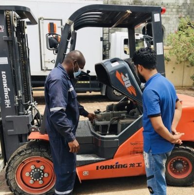 forklift service in muscat