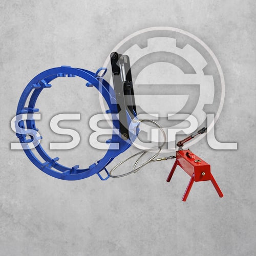 hydraulic external line up clamp
