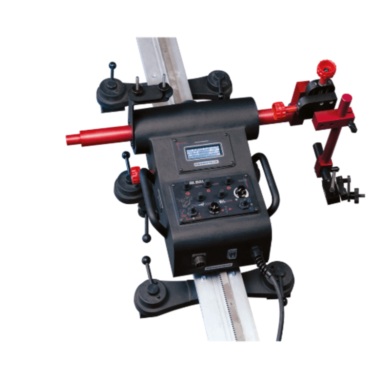 Welding carraige with Track